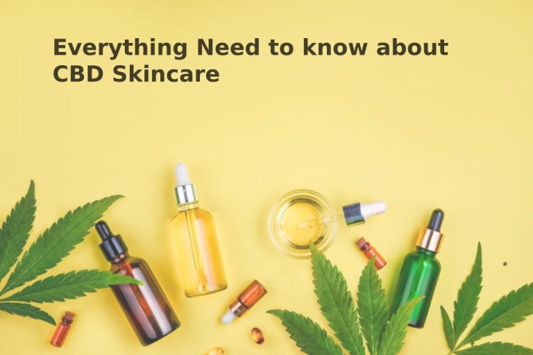 Everything Need to know about CBD Skincare