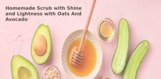 Homemade Scrub with Shine and Lightness with Oats And Avocado Homemade Scrub with Shine and Lightness with Oats And Avocado