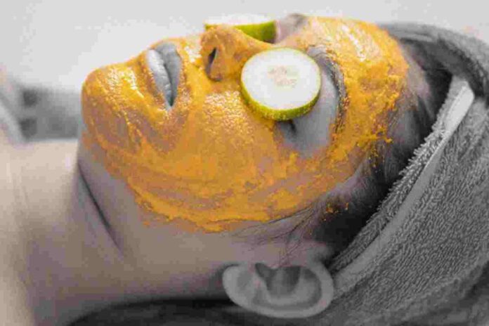 face masks with turmeric
