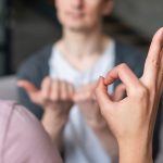 Deaf people