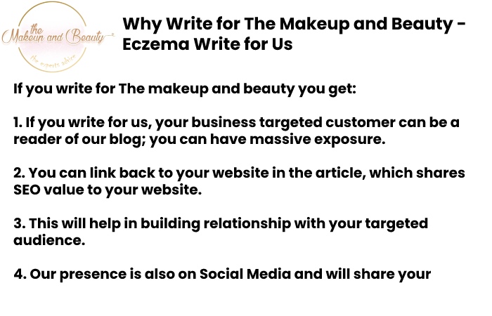 Why write for themakeupandbeauty - Eczema write for us